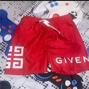 Givenchy toddler swim shorts